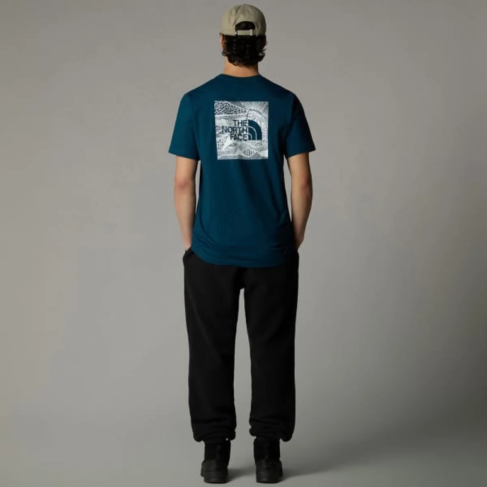 The North Face Redbox Heren T-shirt Blue Heren