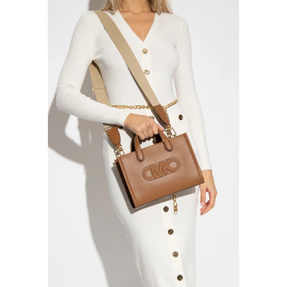 Michael Kors Gigi schoudertas Brown Dames