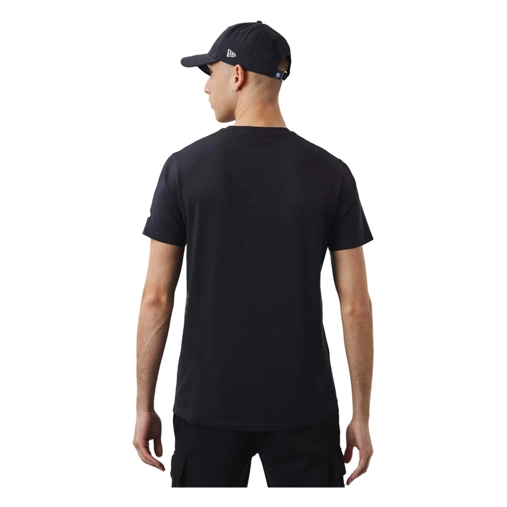 new era MLB Dble Logo T-shirt Black Heren