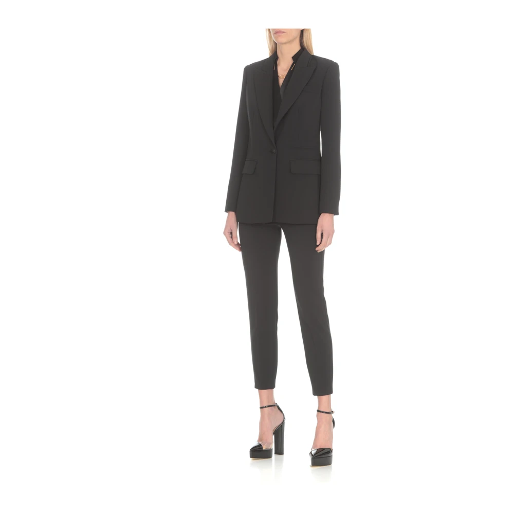 Elisabetta Franchi Blazers Black Dames