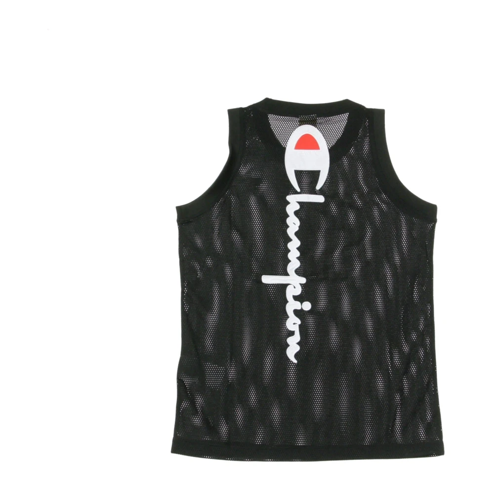 Champion Zwarte dames tanktop basketbalstijl Black Dames