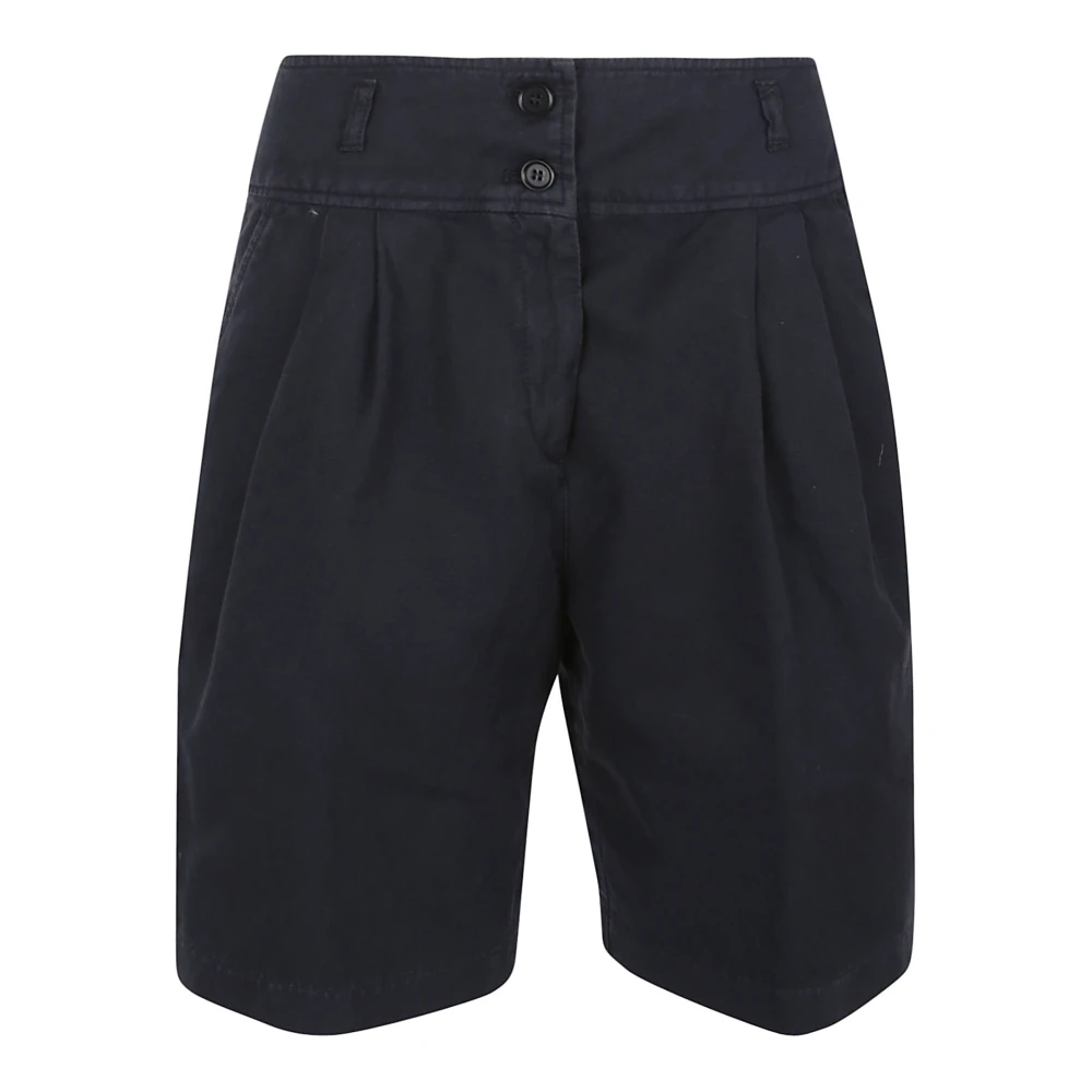 Aspesi Stijlvolle katoenen knielange shorts Blue Dames