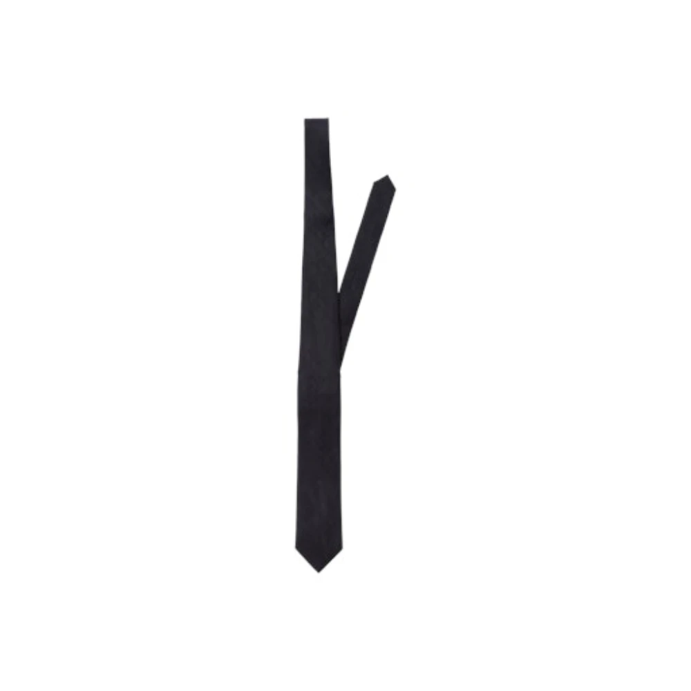 Selected Homme Linnen stropdas voor stijlvolle uitstraling Black Unisex
