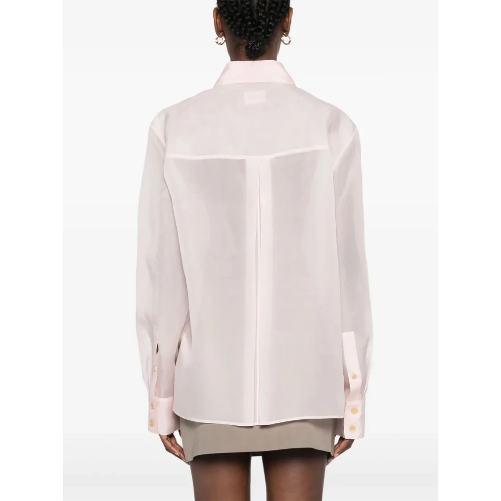 Khaite Elegante Top met Unieke Stijl Pink Dames