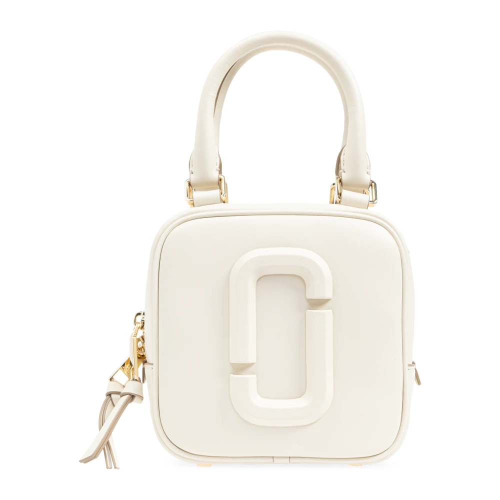 Marc Jacobs Schoudertas De Bedekte J Marc Cube Beige Dames
