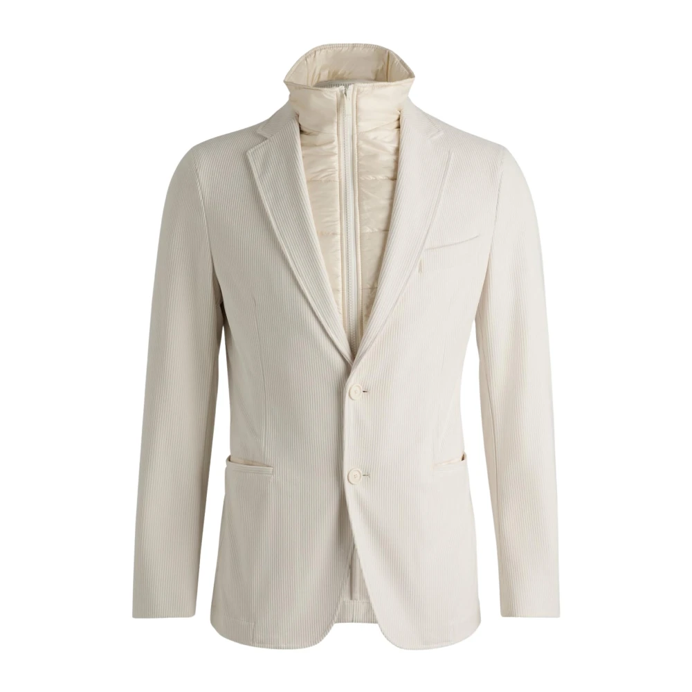 Hugo - Jackets > Blazers - White - Hugo - Modalova