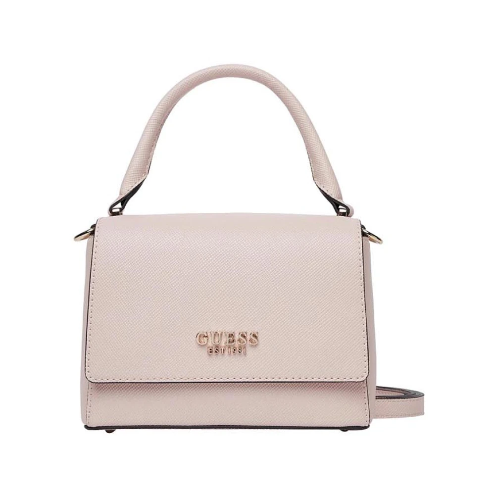 Guess Roze Handtas met Gouden Details Pink Dames