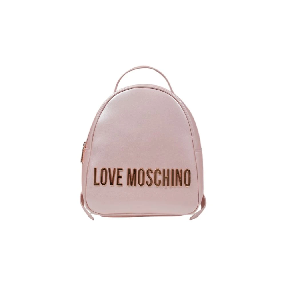 Love Moschino Multicolor Rugzak Lente Zomer Collectie Pink Dames