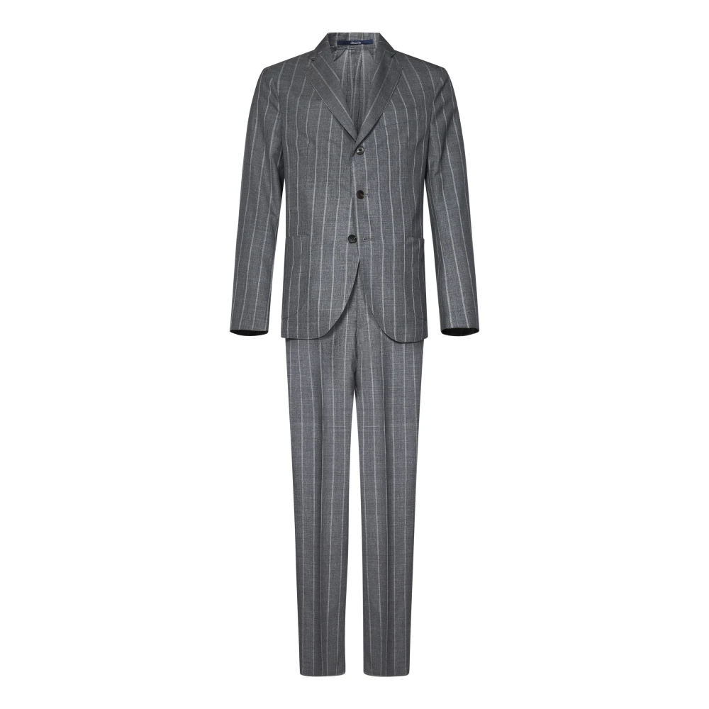 Suits > Suit Sets > Single Breasted Suits - - Drumohr - Modalova