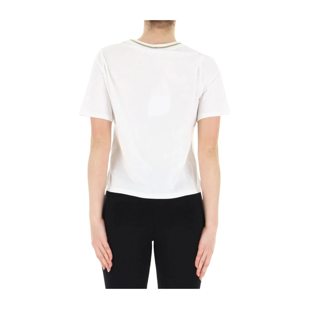 Liu Jo Casual T-shirt voor mannen en vrouwen White Dames