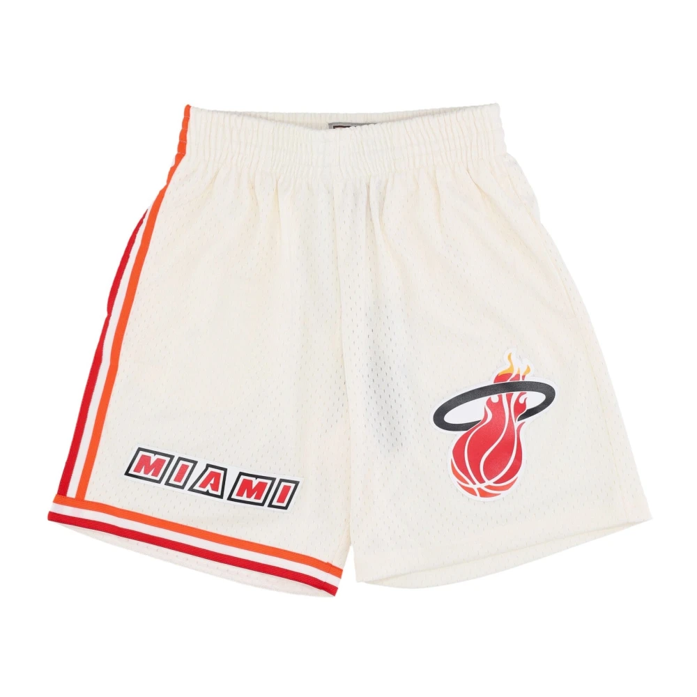 Mitchell & Ness NBA Off White Basketbalshorts 1996 White Heren