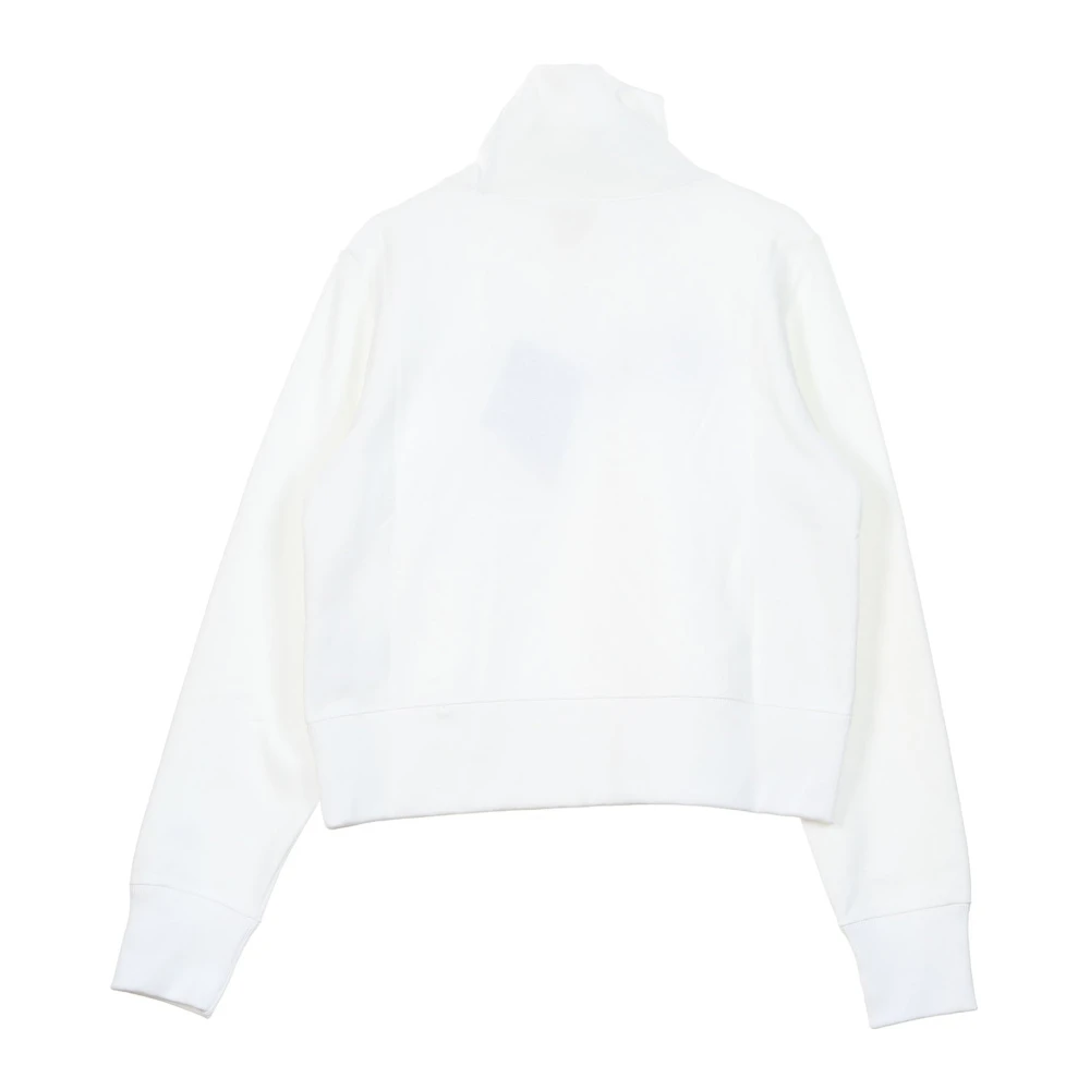 Champion Witte Turtle Neck Sweatshirt voor Vrouwen White Dames