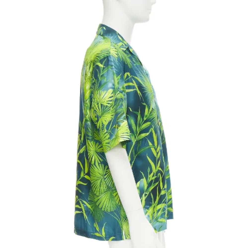 Versace Pre-owned Polyester tops Green Dames