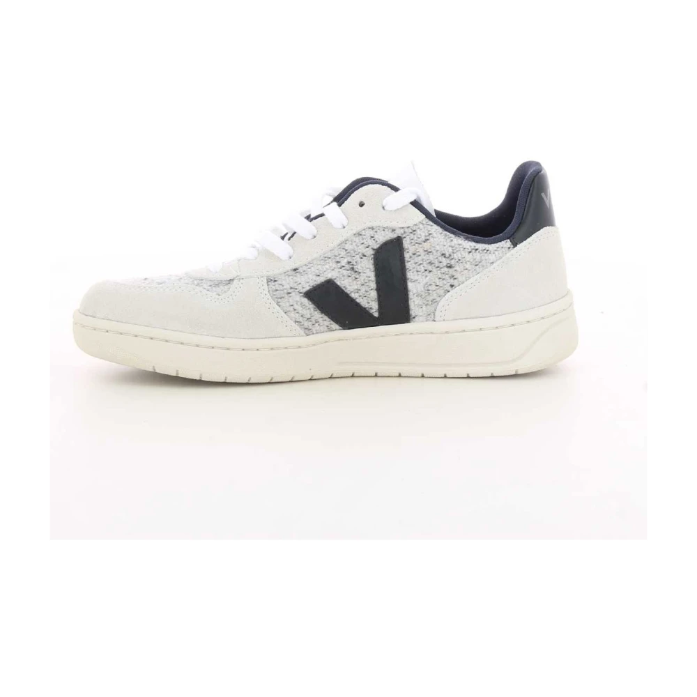 Veja Grijze V-10 Damessneakers Beige Dames