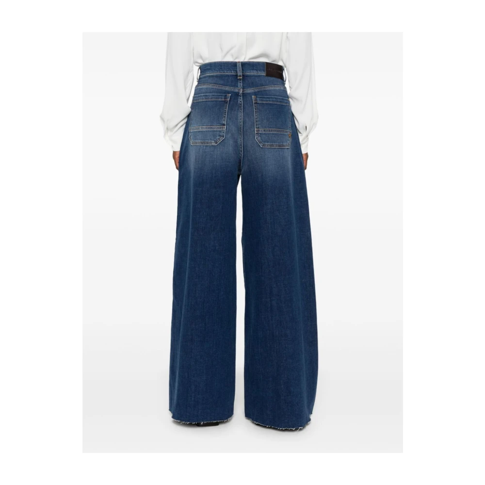 pinko Vintage Medium Donker Bianca Wassen Blue Dames