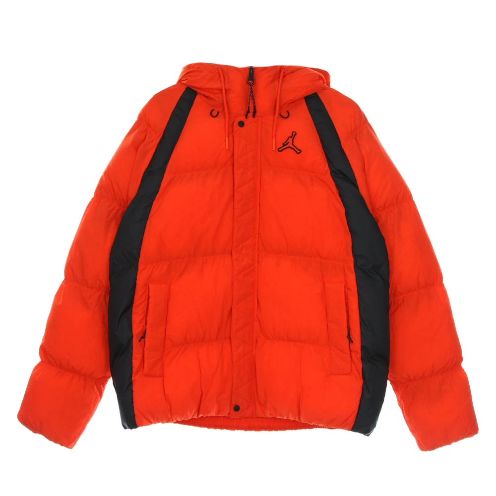 Jordan Waterafstotende Pufferjas met capuchon Red Heren