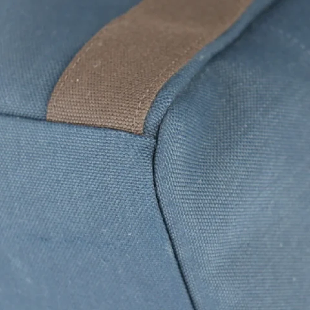 Hermès Vintage Pre-owned Leather backpacks Blue Dames