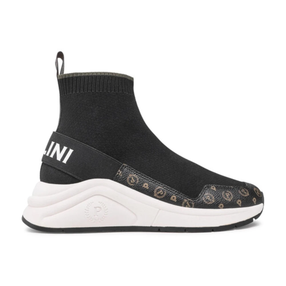 Pollini Zwarte lage sneakers Dames Schoenen