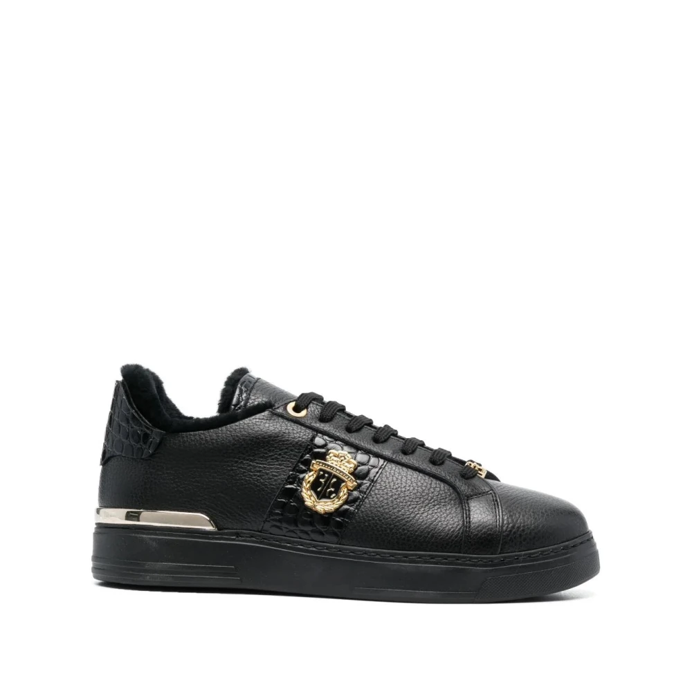 Billionaire Zwarte Lo-Top Casual Sneakers Heren Schoenen