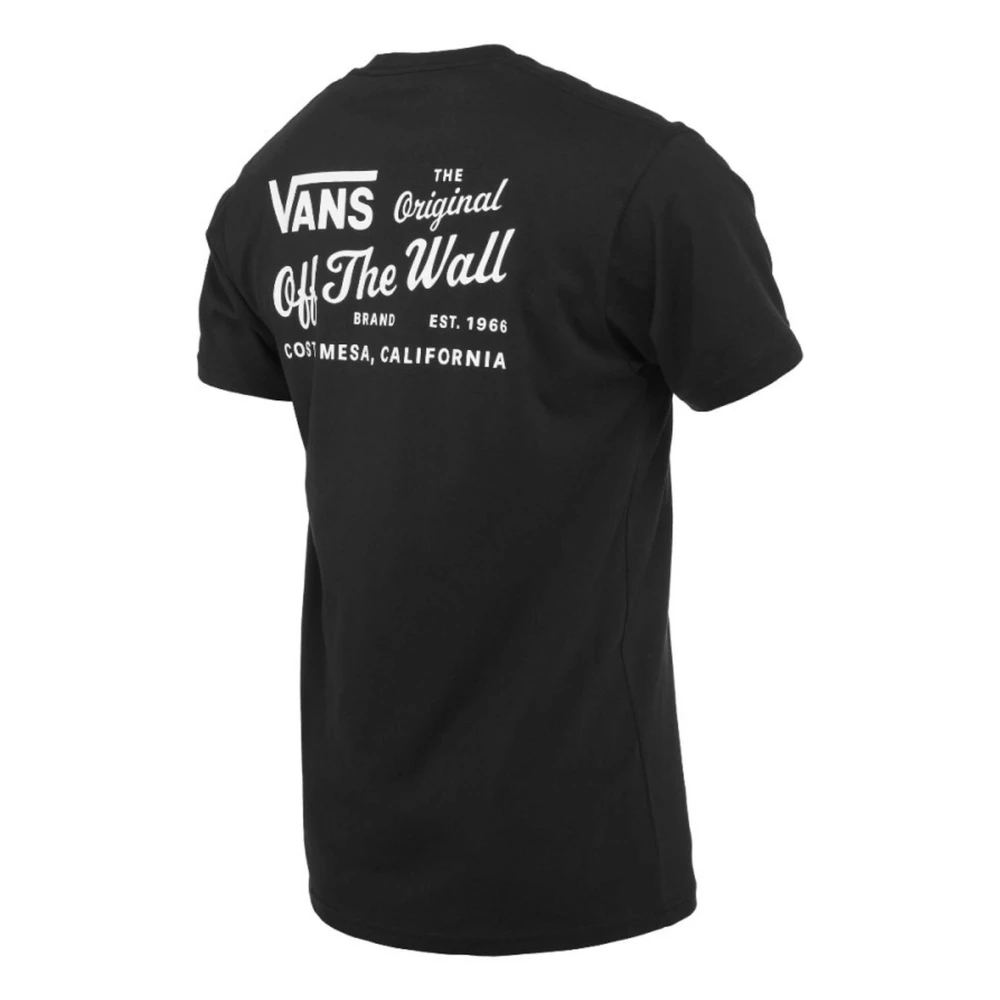 Vans Gewerkte T-shirt Black Heren