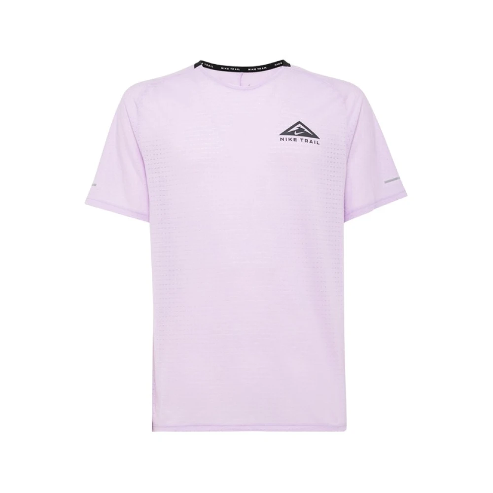Nike Solar Chase Crew Neck T-Shirt Purple Heren