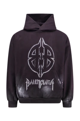 Ikoniskt Tryck Hoodie
