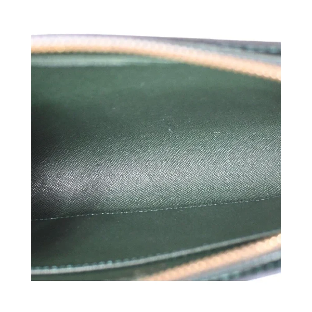 Louis Vuitton Vintage Pre-owned Leather louis-vuitton-bags Green Unisex