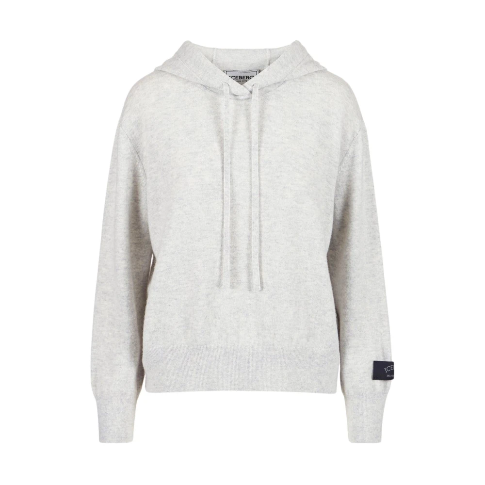 Iceberg Trui van tricot met capuchon Gray Dames