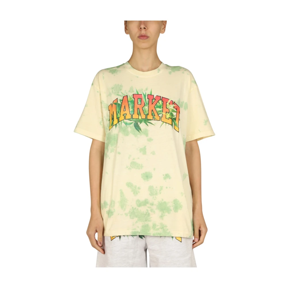 Market T-Shirts Green Unisex