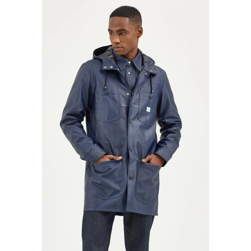 Stutterheim Heren Chore Regenjas Blue Heren
