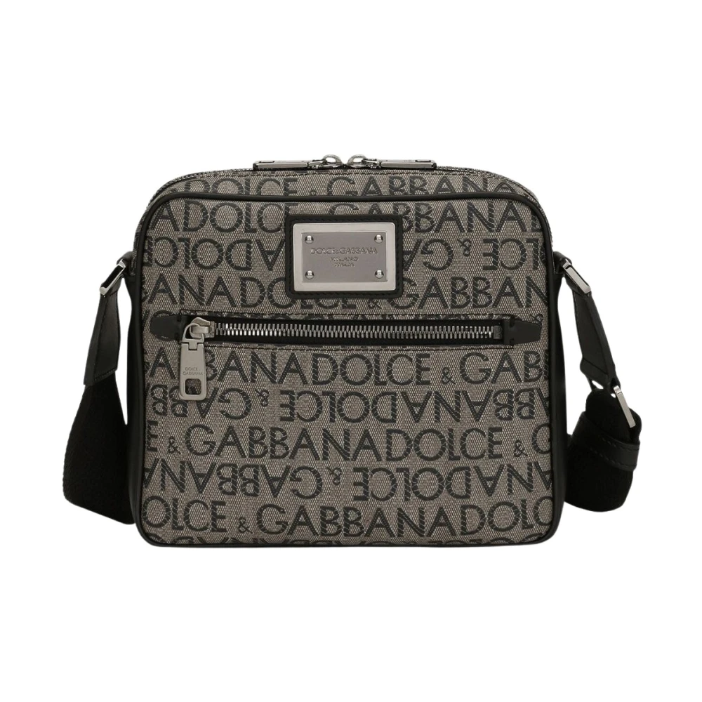 Dolce & Gabbana Stijlvolle Cross Body Tas voor de Moderne Man Brown Heren