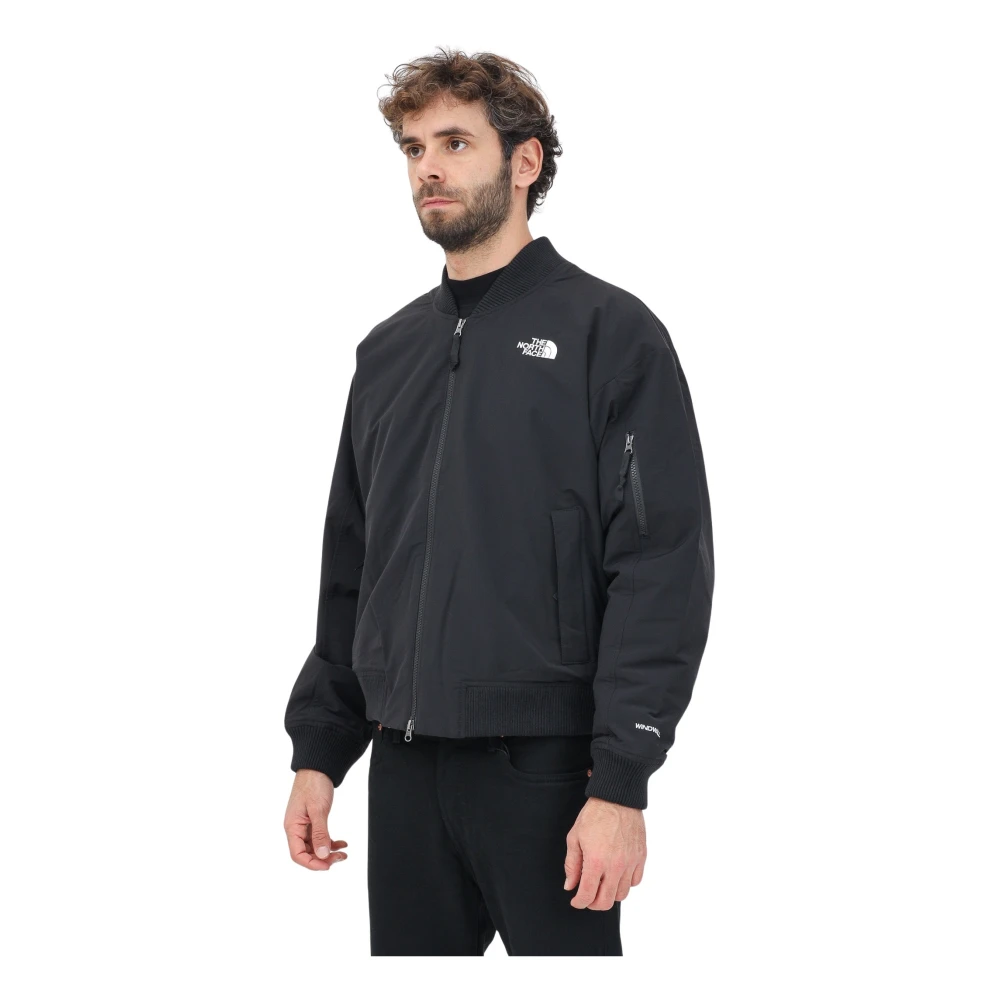 The North Face Zwarte Bomberjack voor Mannen Black Heren