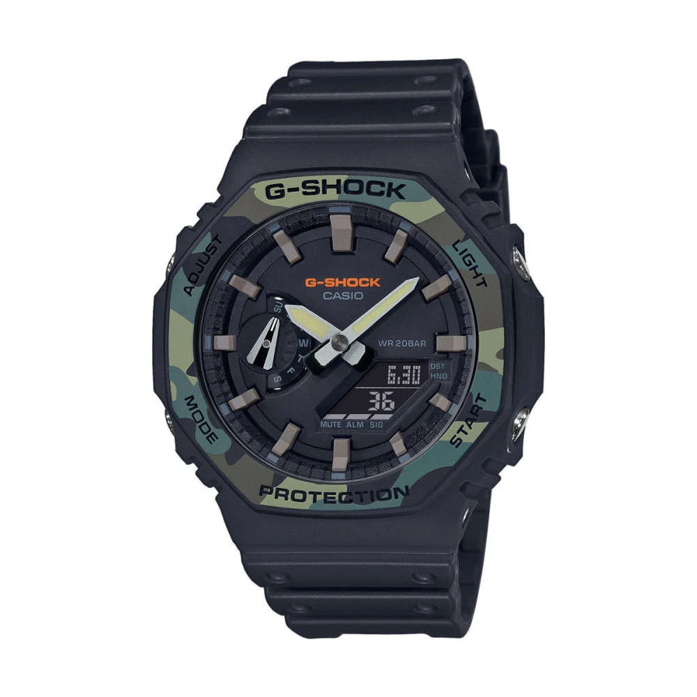 Casio Watch Ga-2100Su-1Aer Svart Herr