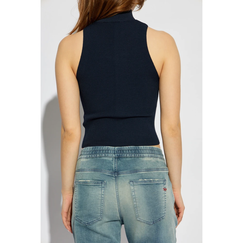 Diesel Top M-Onervax-Top Blue Dames
