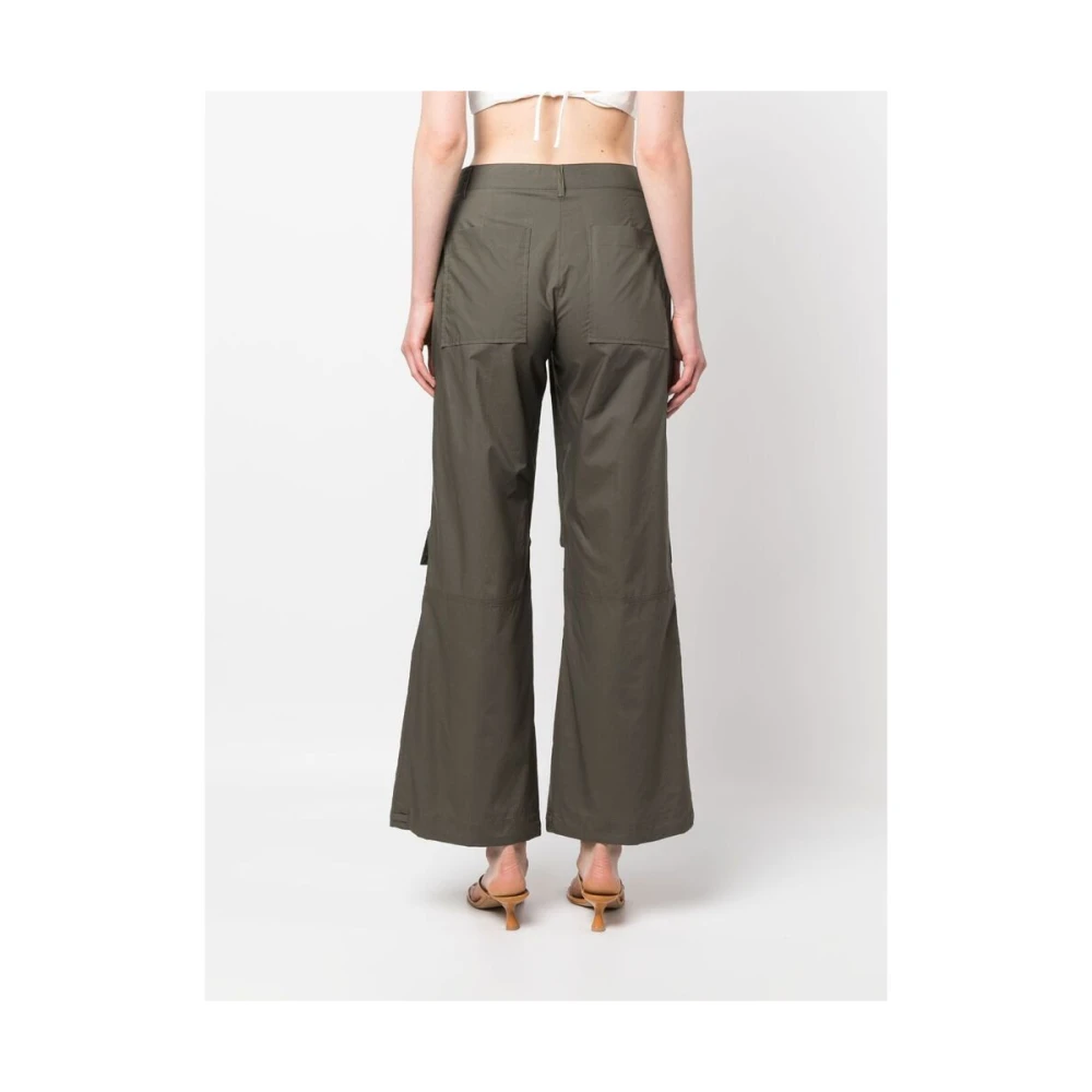 P.a.r.o.s.h. Tapered Trousers Green Dames