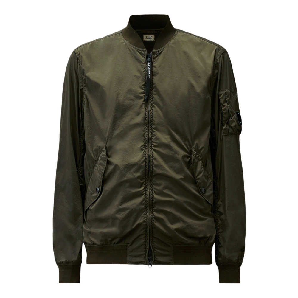 C.P. Company Groene Bomberjack met Ribboord Green Heren