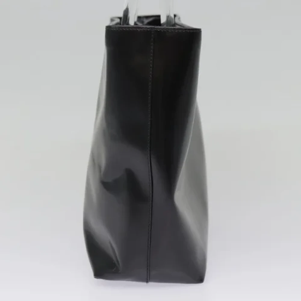 Prada Vintage Pre-owned Leather handbags Black Dames