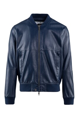 blue-eco-leather-bomber-jacket