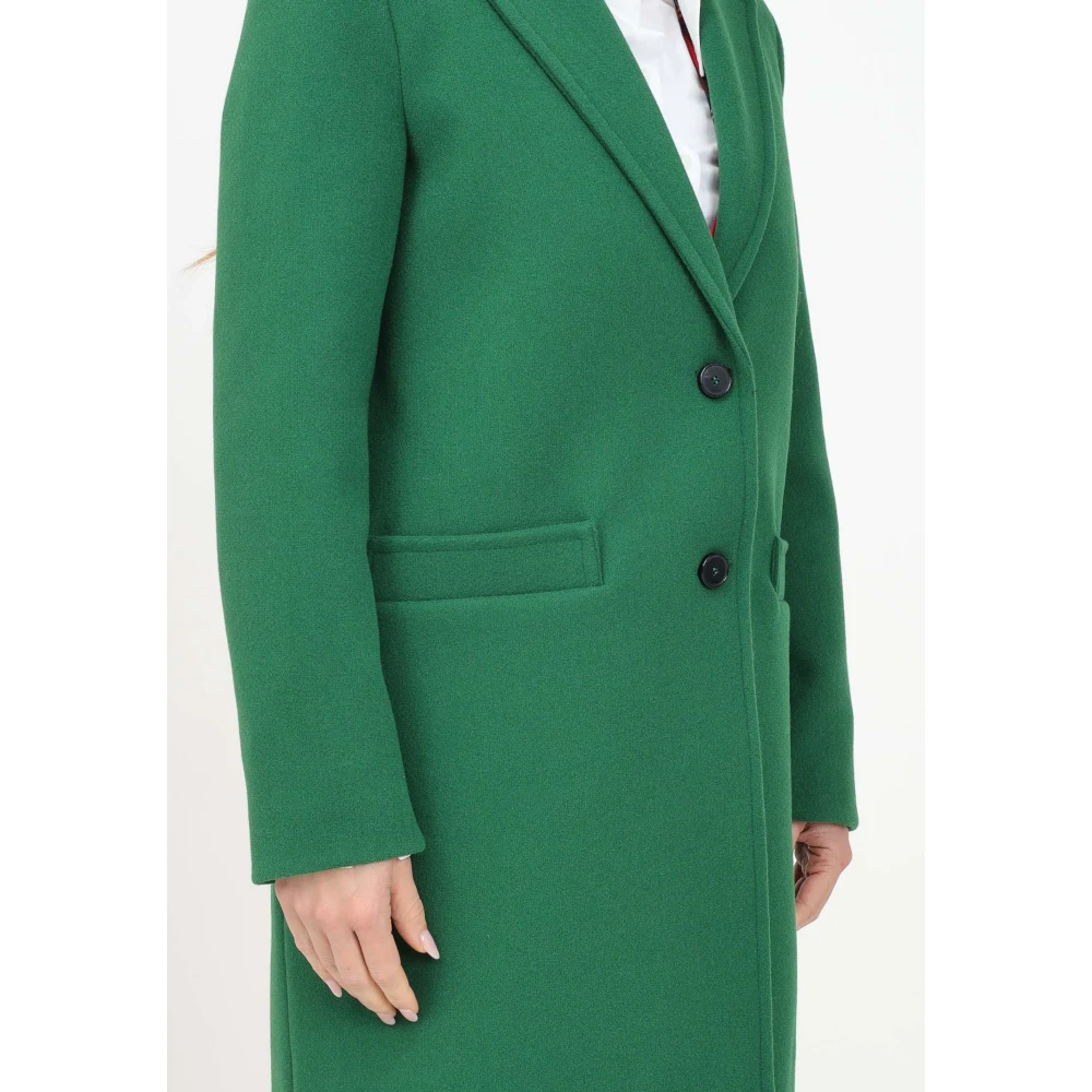 ViCOLO Korte groene jas voor vrouwen Green Dames