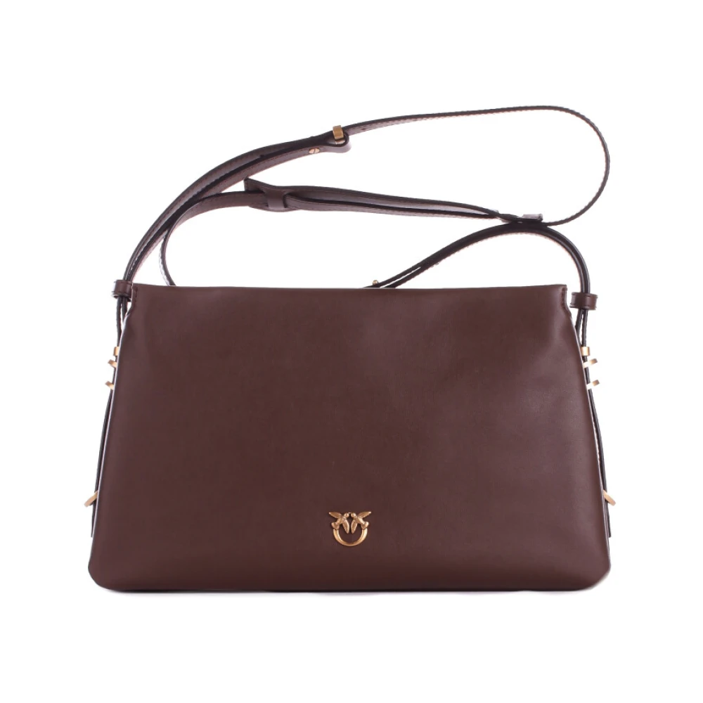 Pinko Women's Brown Triplet Shoulder Bag - Cross Body Bags - One Size - Bags