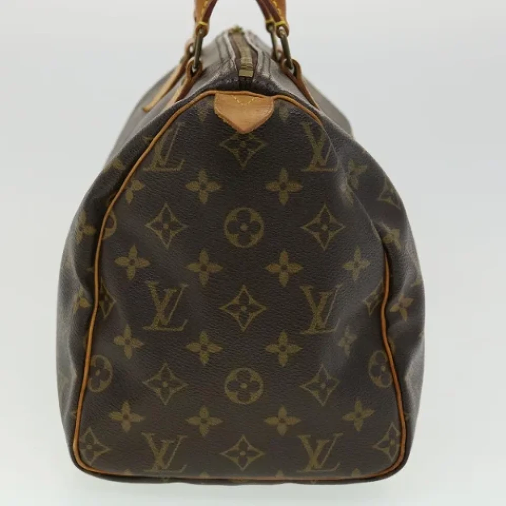 Louis Vuitton Vintage Tweedehands Speedy 30 Monogram Handtas Brown Unisex
