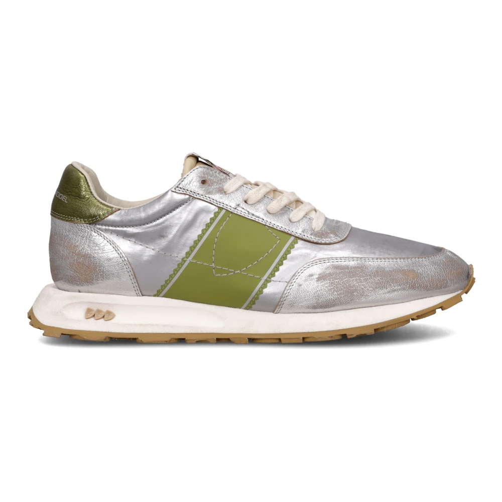 Philippe Model Men's Gray Sneakers, 11 Uk, Tour Running Trainers