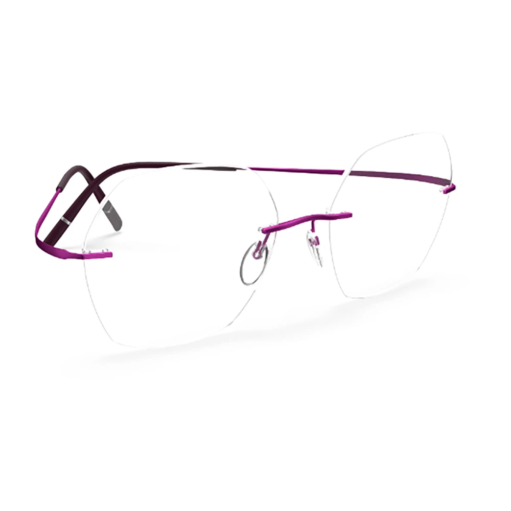 Silhouette Moderne Zonnebril Purple Unisex