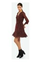 robe-rouge-a-volants-et-col-en-v