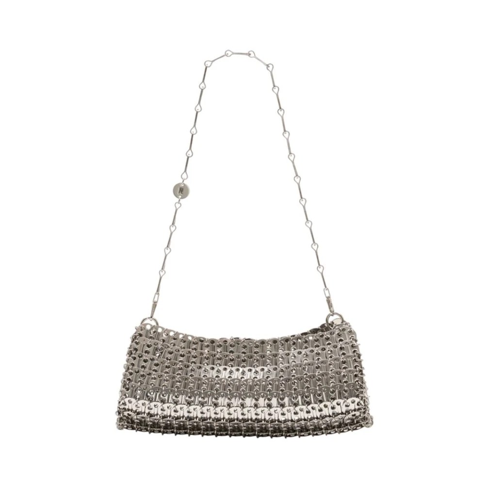 Rabanne Women's Gray Shoulder Bags, One Size, Metal Shoulder Bag