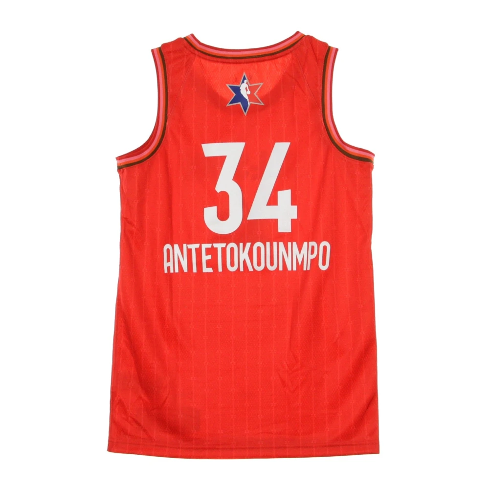 Jordan Men's Red Training, S, Nba Swingman Jersey No 34 Giannis Antetokounmpo