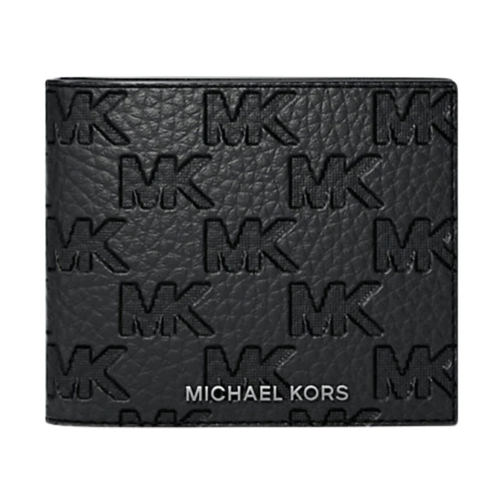 Michael Kors Men's Black Hudson Billfold Wallet And Passcase
