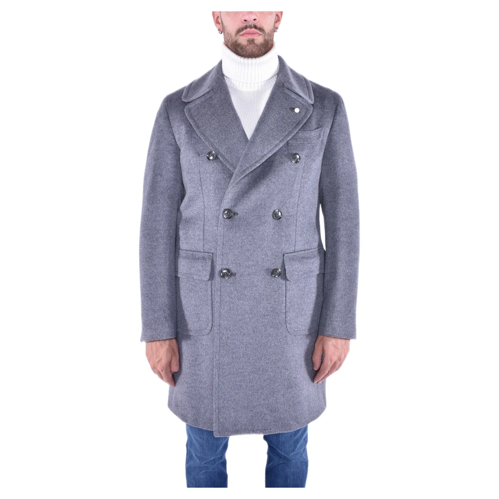 Coats > Double-Breasted Coats - - Luigi Bianchi Mantova - Modalova