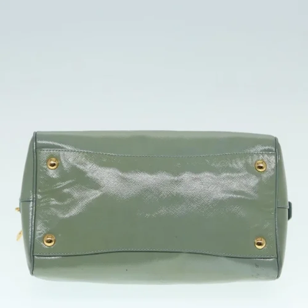 Prada Vintage Pre-owned Fabric prada-bags Green Dames