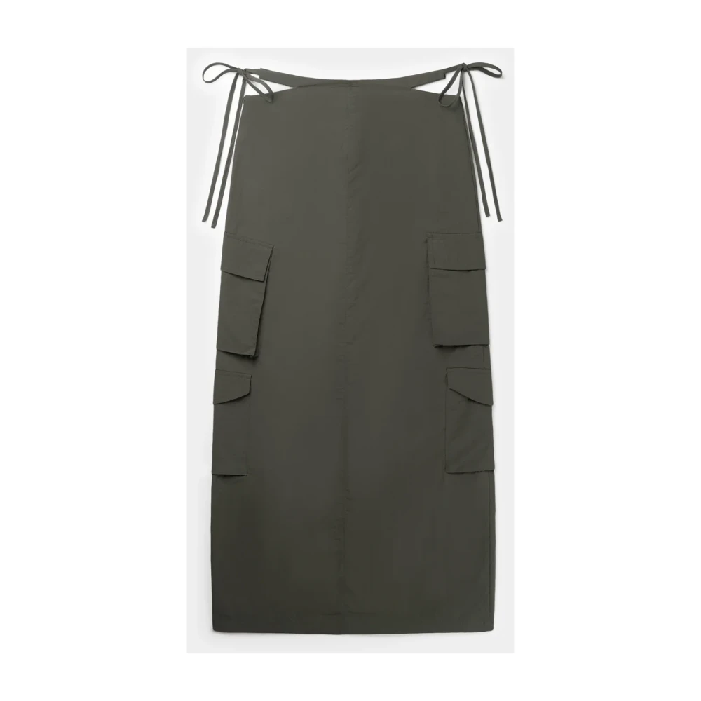 Daily Paper Maxi Skirts Gray Dames